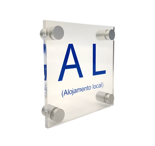 Placa Alojamento Local - AL
