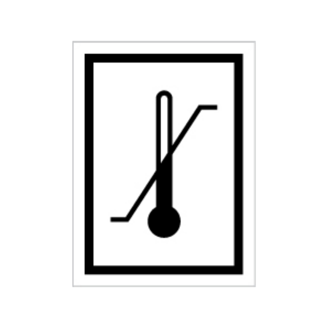 Sinalética Informação Embalagens: Limite de Temperatura - EM0058