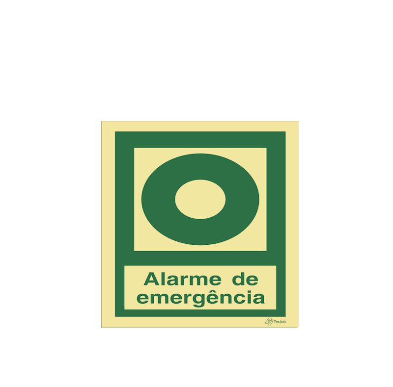 Sinalética Alarme de Emergência - E0306