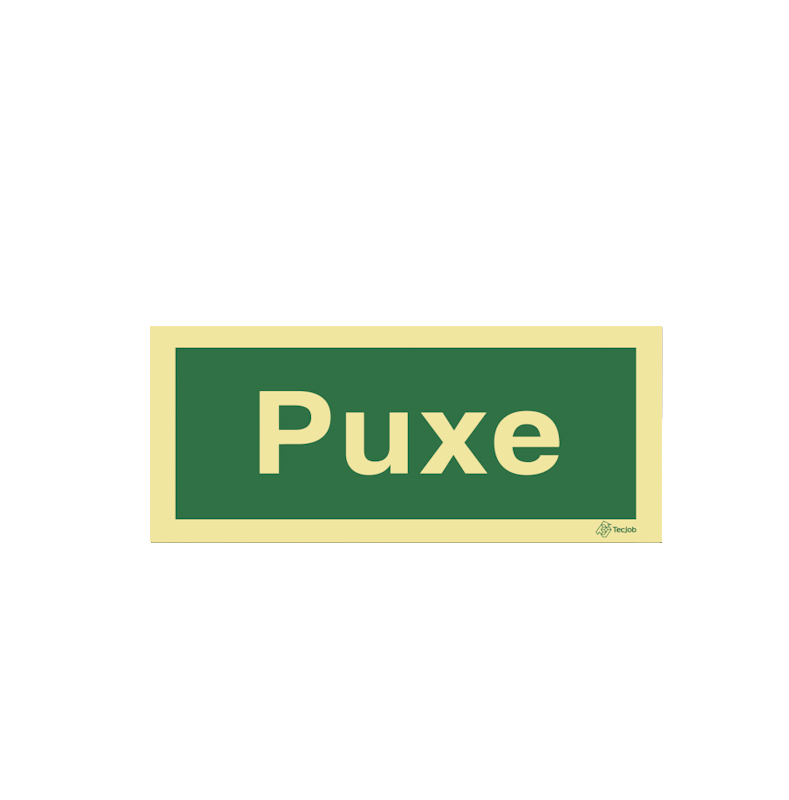 Sinalética Puxe - E0516