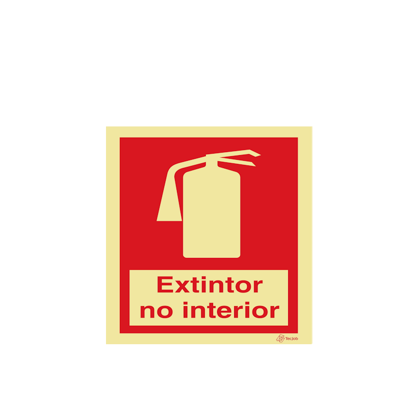 Sinalética Extintor no Interior - I0015