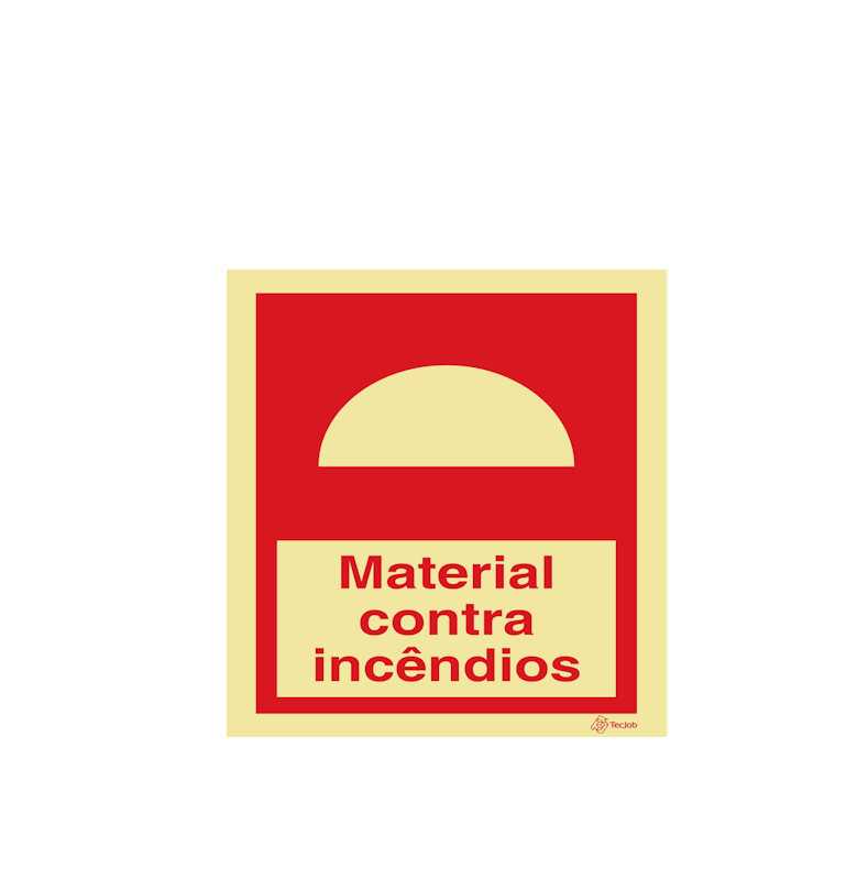 Sinalética Material Contra Incêndios - I0231