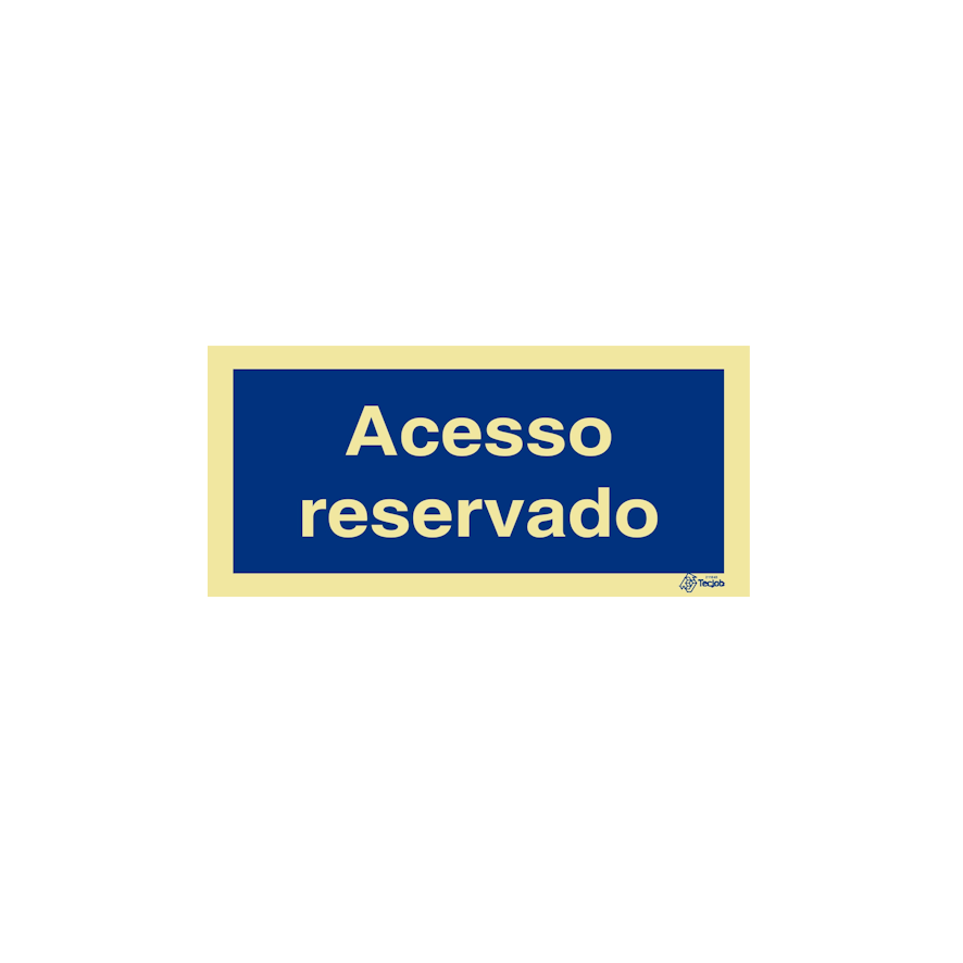 Sinal Acesso Reservado - IN0430