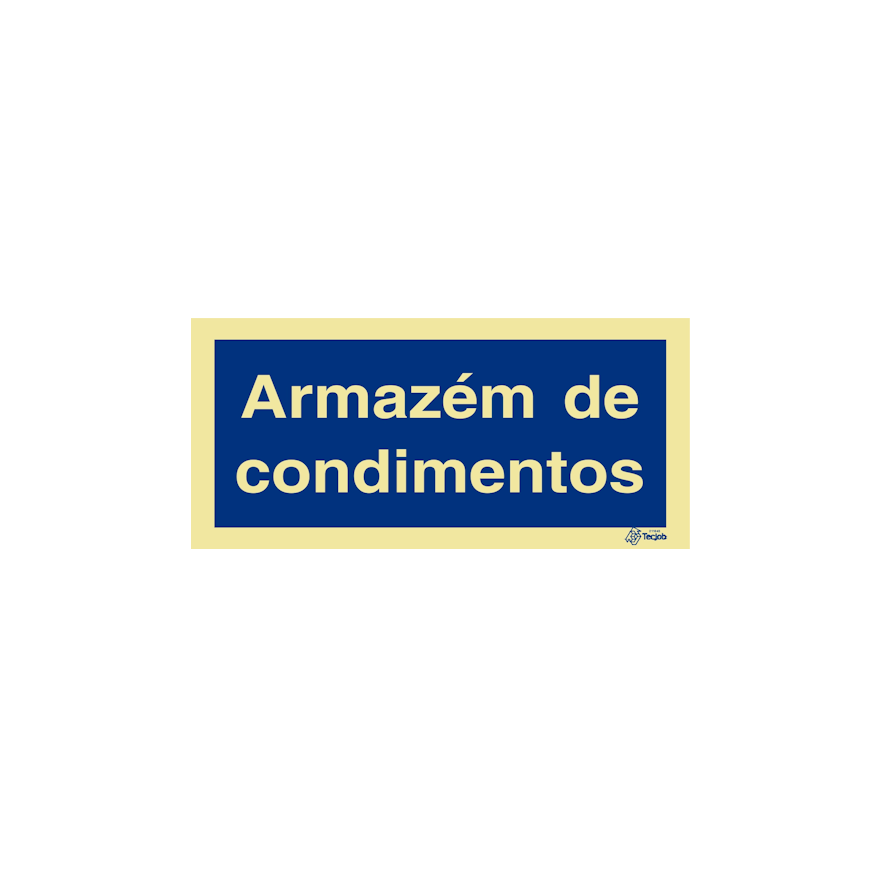 Sinal Armazém de condimentos - IN0460