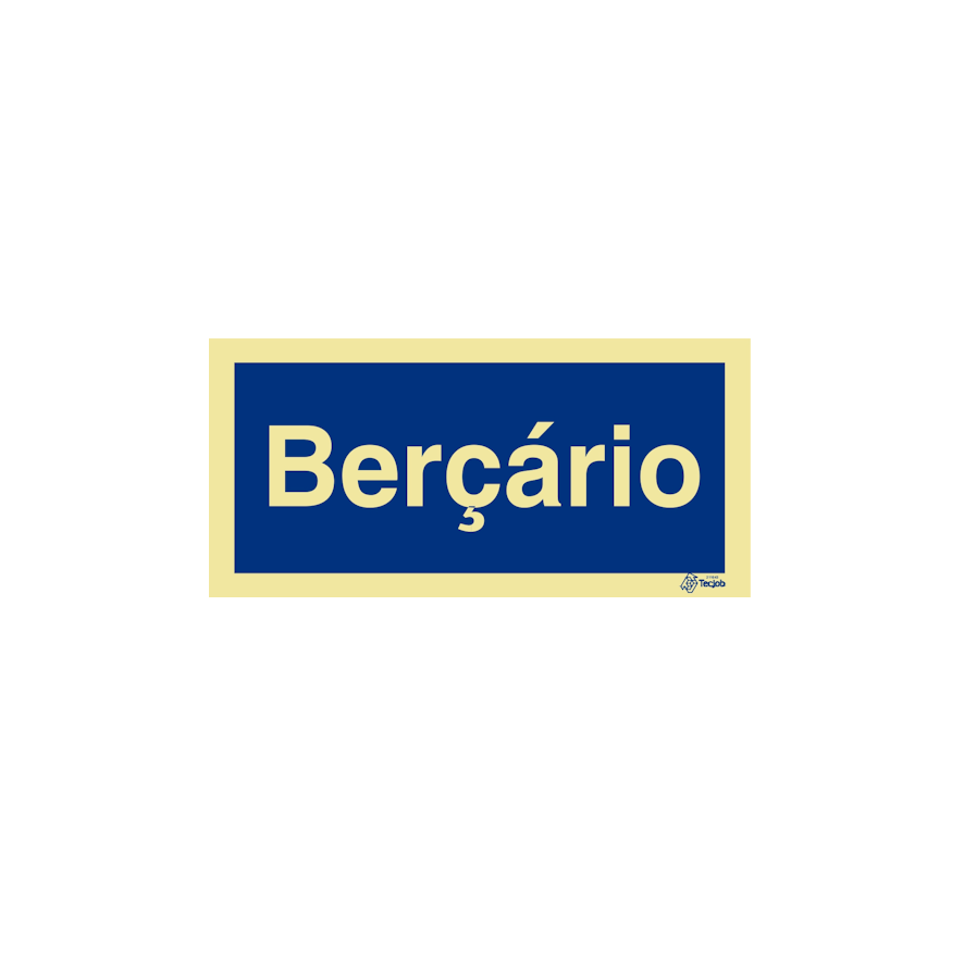 Sinal Berçário - IN0519