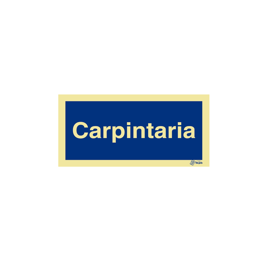 Sinal Carpintaria - IN0560