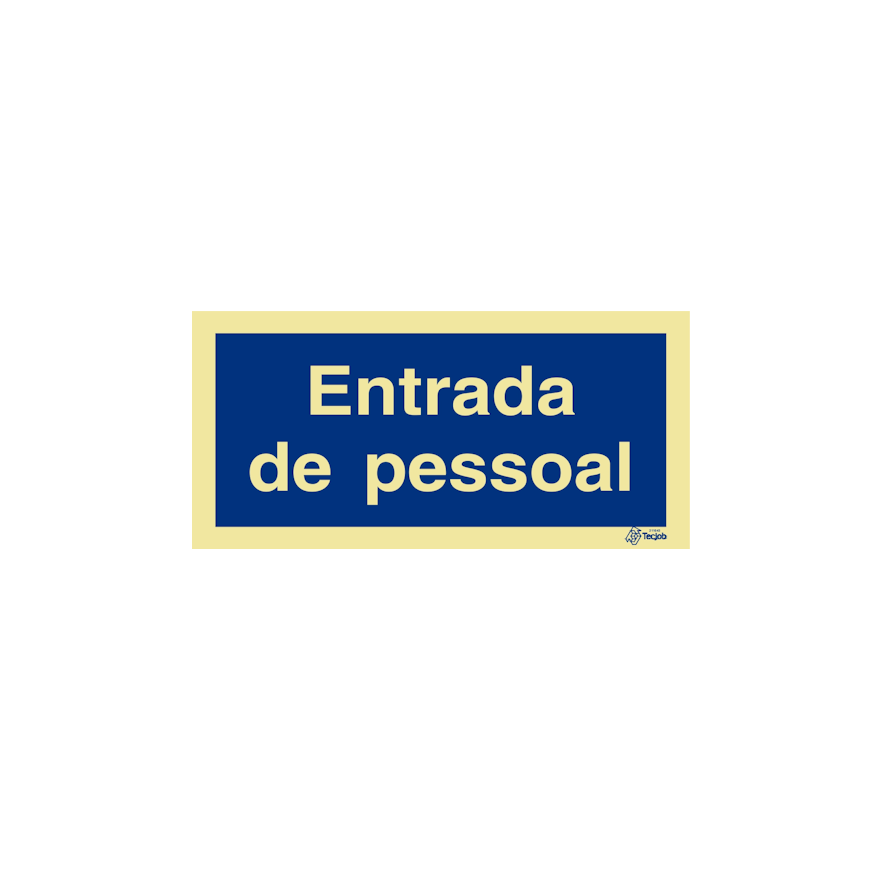 Sinal Entrada de pessoal - IN0683