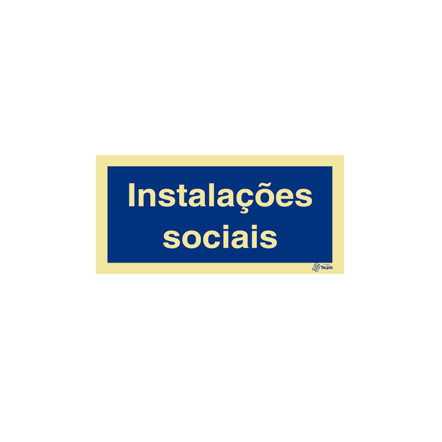 Sinal Instalações sociais - IN0774