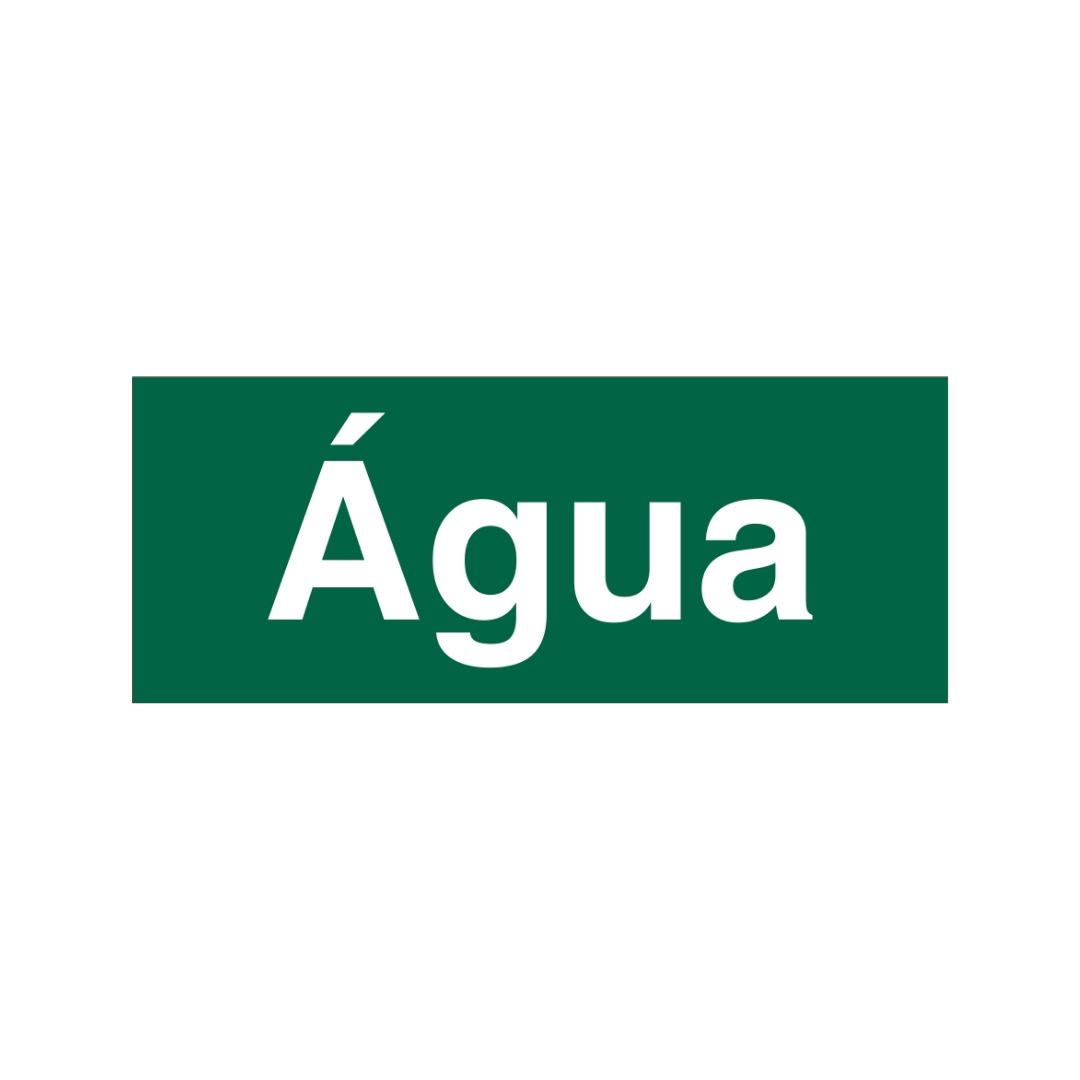 Sinalética Informação Água - IN1441