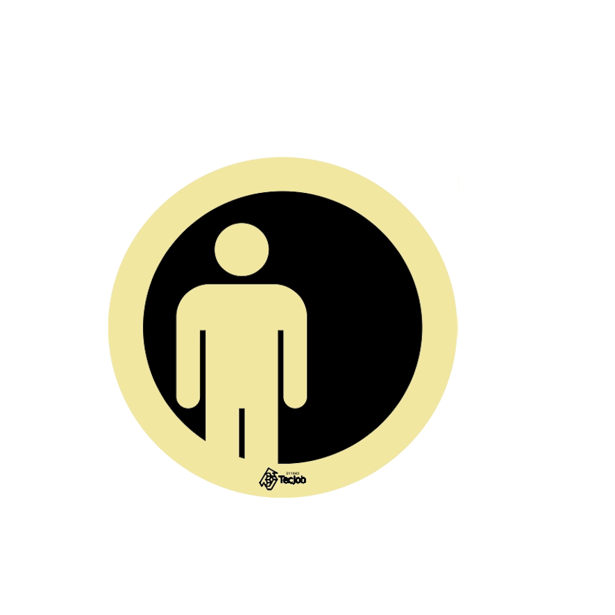 Sinalética Instalações Sanitárias Masculinas – IN0224