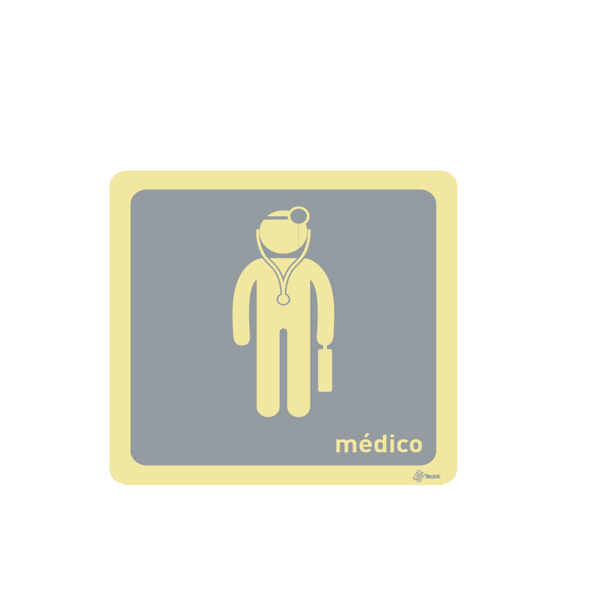Sinalética Médico - IN0130