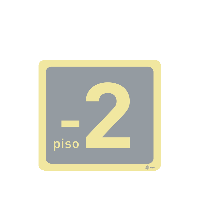 Sinalética Piso -2 - IN0140