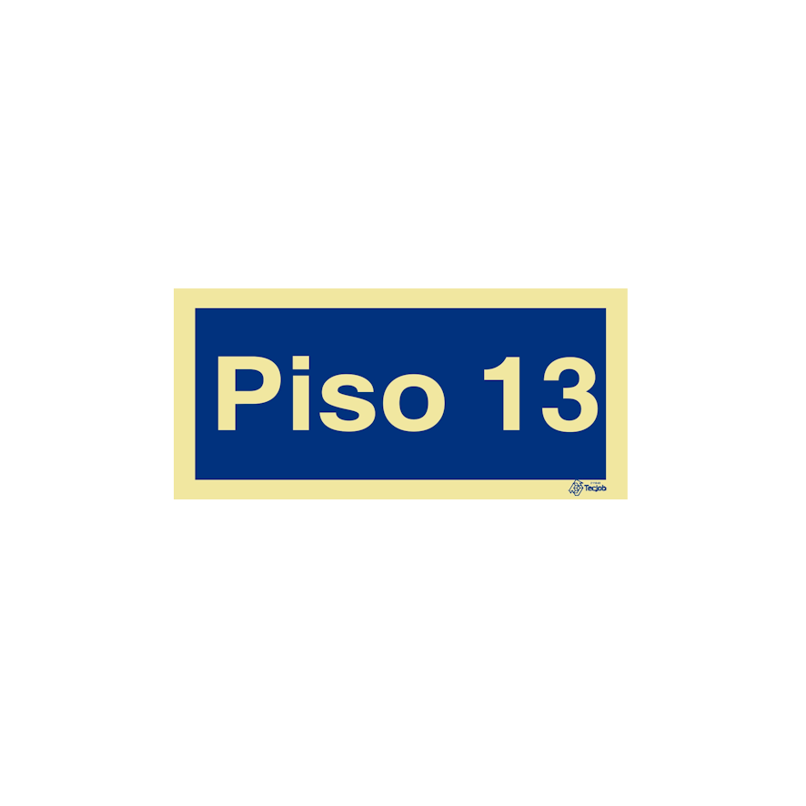 Sinalética Piso 13 - IN0373