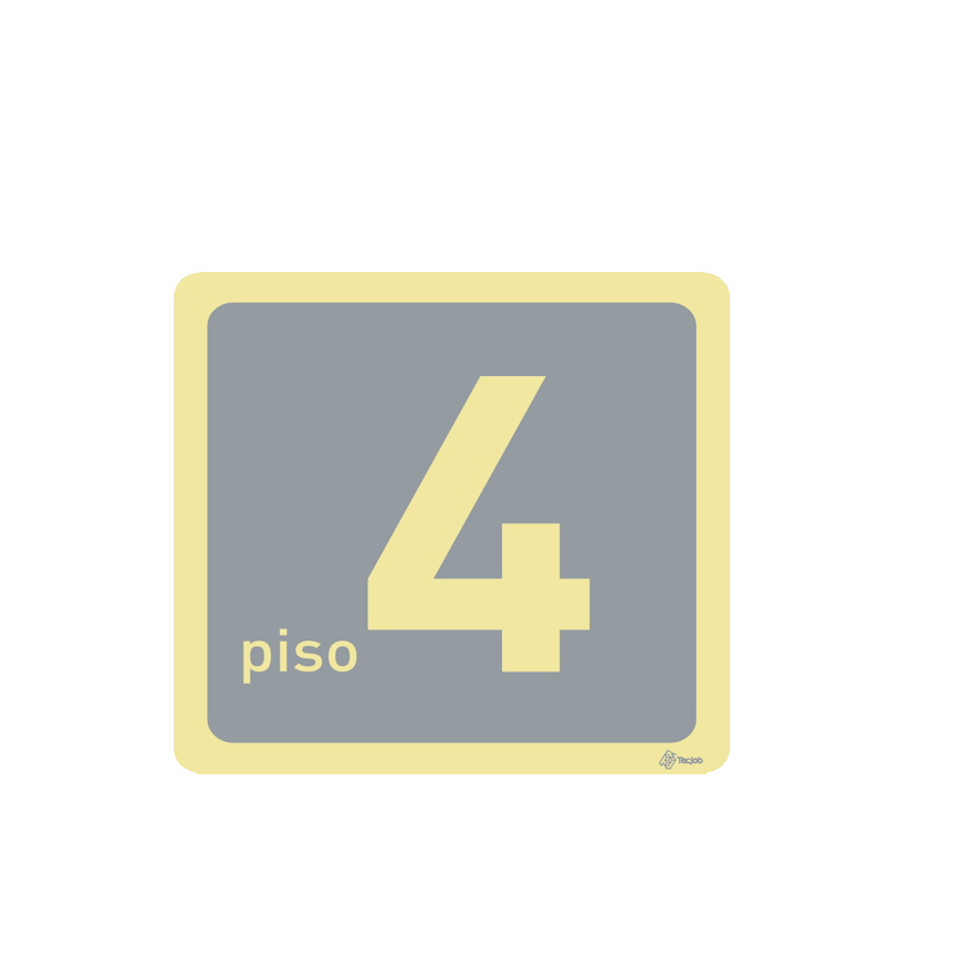 Sinalética Piso 4 - IN0146
