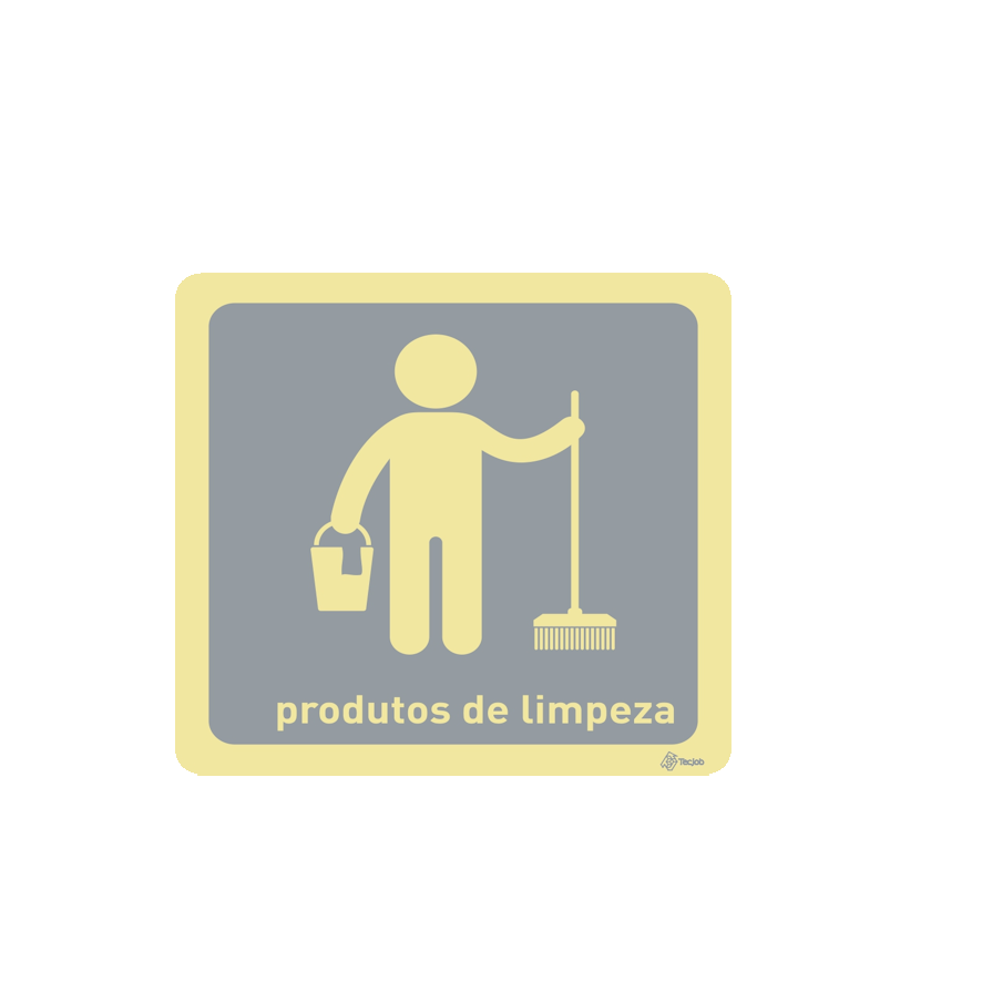 Sinalética Produtos de Limpeza - IN0134