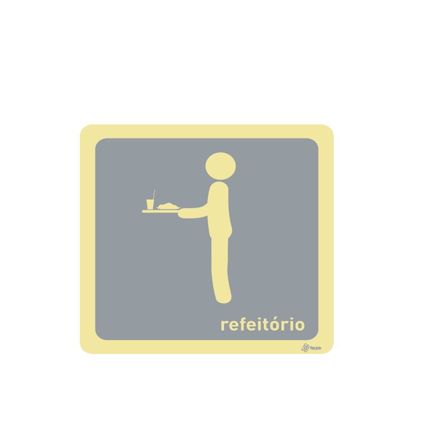 Sinalética Refeitório - IN0132