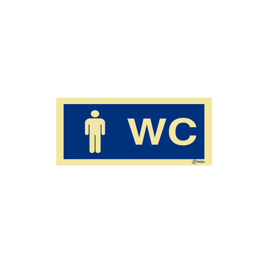 Sinalética WC Masculino – IN0292