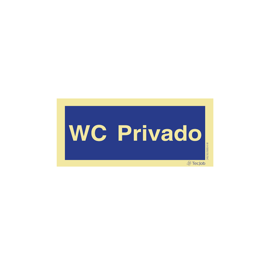 Sinalética WC Privado – IN0302