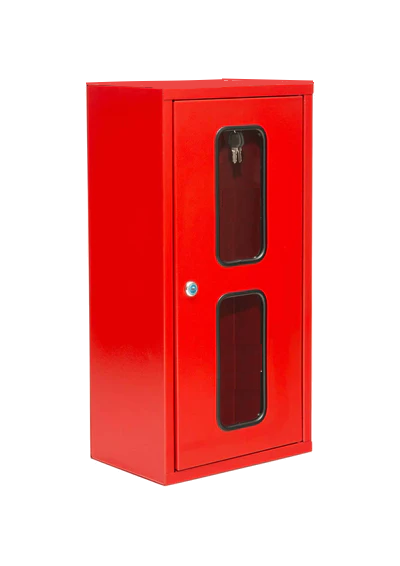 Caixa Metálica para Extintor Co2 2kg – COM VISOR