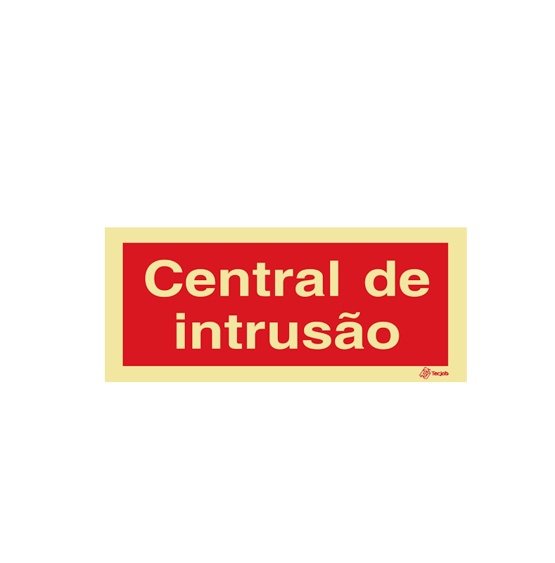 Sinalética Central de Intrusão - I0639