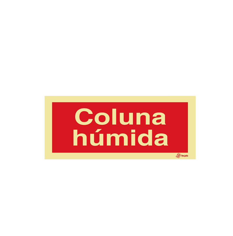 Sinalética Coluna Húmida - I0612