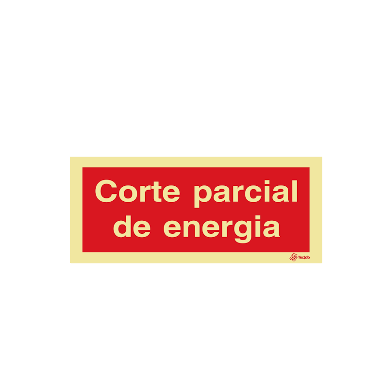 Sinalética Corte Parcial de Energia - I0604