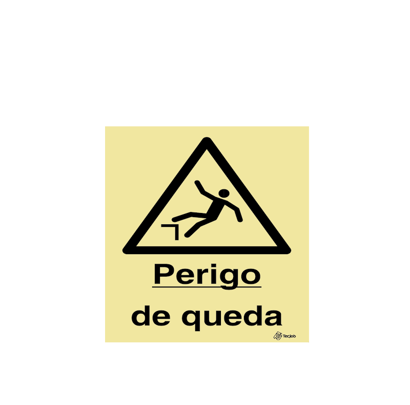 Sinalética Perigo de Queda - IS0196