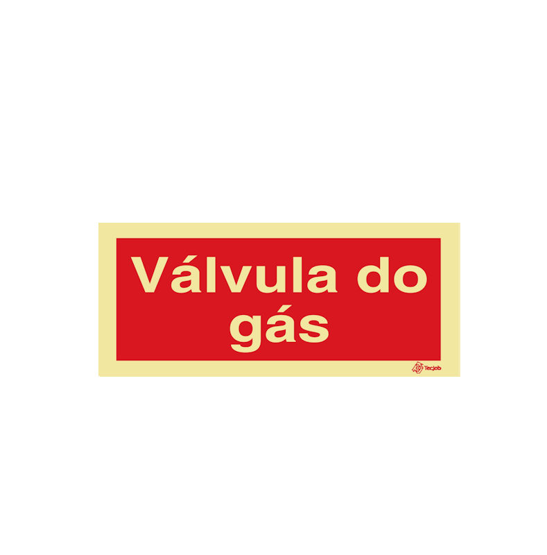 Sinalética Válvula do Gás - I0663